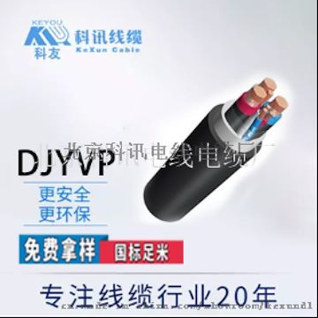 DJYVP2*2*1.0计算机电缆 北京科讯线缆厂